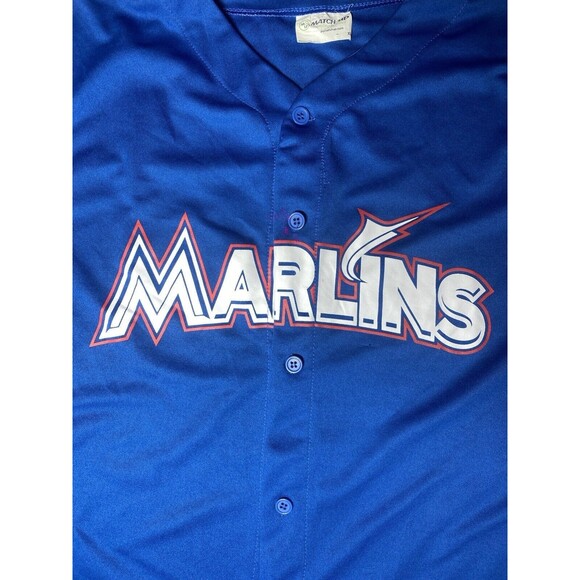 Marcell Ozuna #13 MLB Miami Marlins Baseball Jersey XL Men’s Dominican Republic - Picture 3 of 7